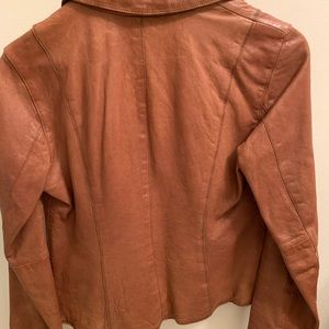 J. Jill mini leather jacket